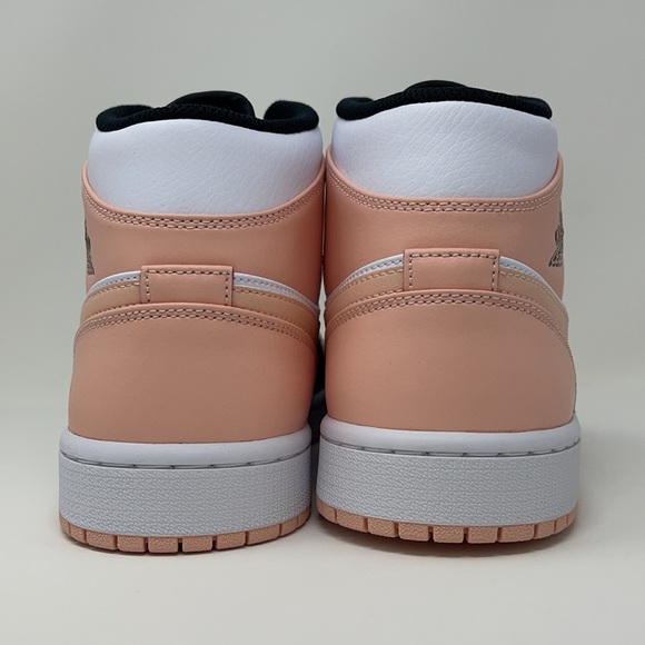 Nike Air Jordan Retro I Mid Arctic Orange Crimson - Picture 6 of 8